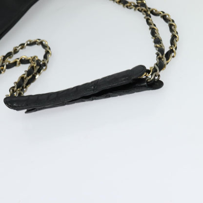 Chanel Vintage Grand Shopping Tote Quilted Calfskin, BLACK, LEATHER, Shoulder bag