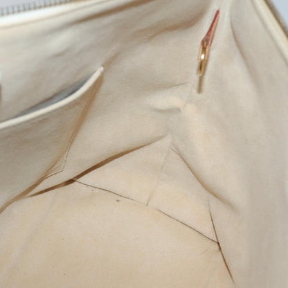 Louis Vuitton Saleya, White, Canvas, tote