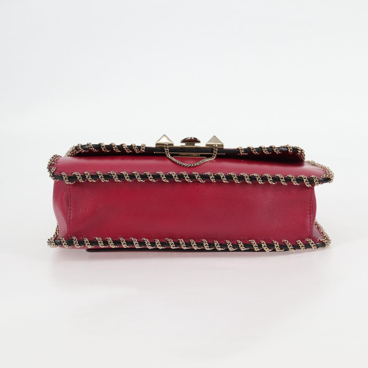 Valentino Garavani Demilune, Pink, Leather, shoulder