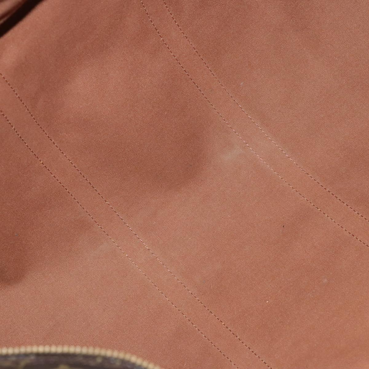 Louis Vuitton Keepall 55, Brown, Canvas, travel