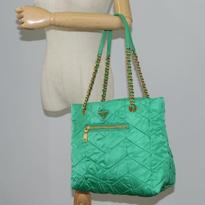 Prada Re-edition, Green, NYLON, tote