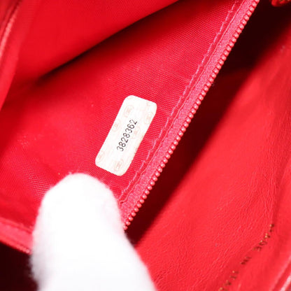 Chanel Bicolore, Red, Leather, shoulder