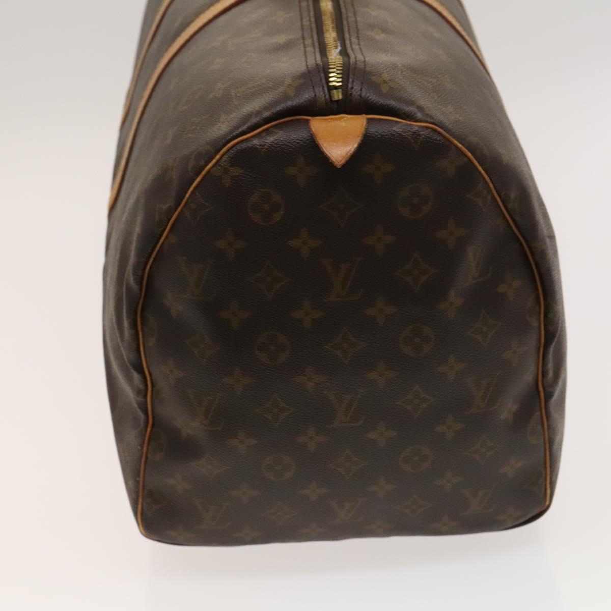 Louis Vuitton Keepall 55, Camel, Canvas, travel