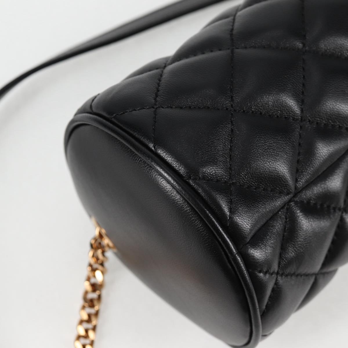 Versace Medusa, Black, Leather, shoulder