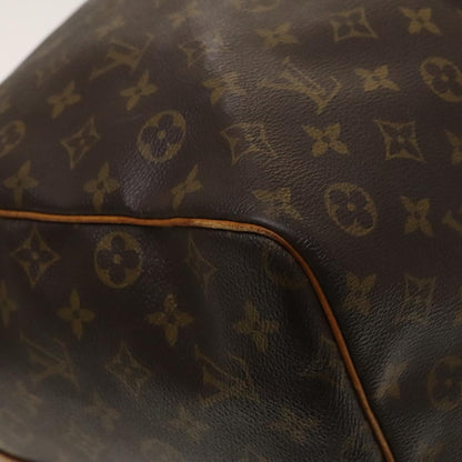 Louis Vuitton Keepall Bandoulière 60, Brown, Canvas, travel