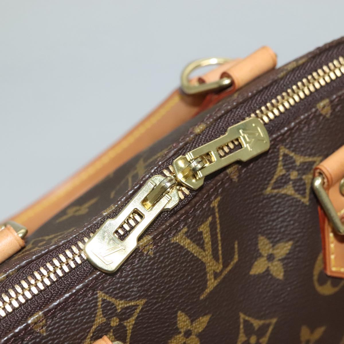 Louis Vuitton Alma, Brown, Canvas, handbag