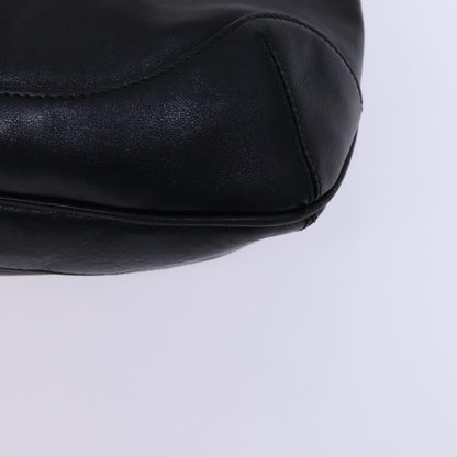 Gucci Peggy, Black, Leather, handbag