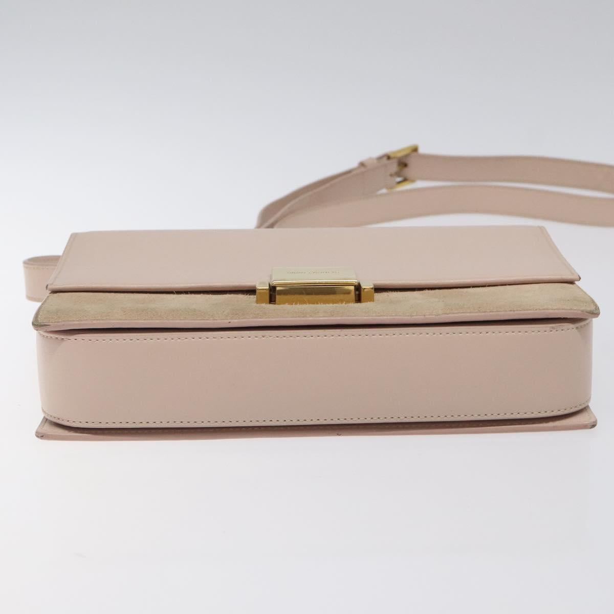 Yves Saint Laurent, Pink, Leather, shoulder