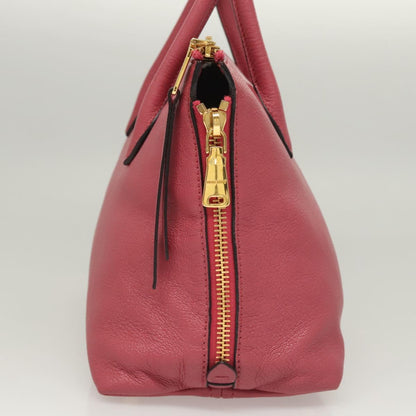 Miu Miu Madras, Pink, Leather, handbag
