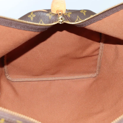 Louis Vuitton Keepall 60, Brown, Canvas, travel