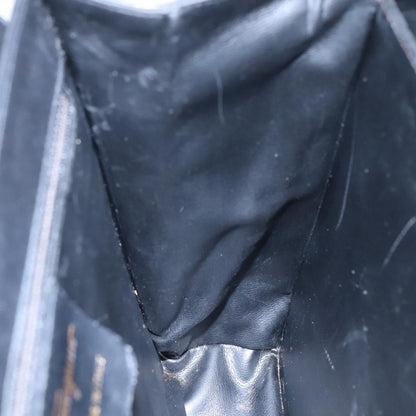 Salvatore Ferragamo Gancini, Black, Leather, handbag