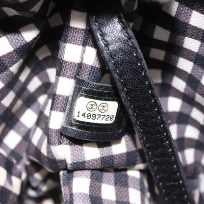 Chanel, Black, Canvas, handbag
