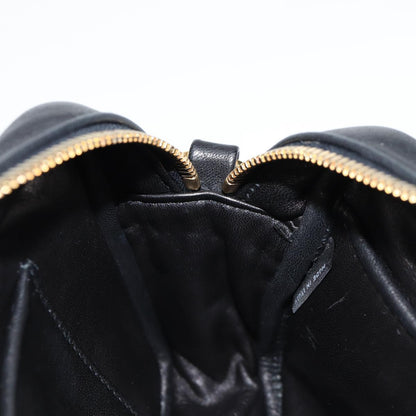 Prada Ribbon, Black, Leather, shoulder
