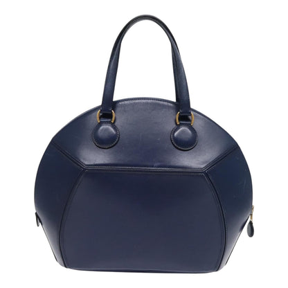 Hermès Ile De Shiki, Blue, Leather, handbag