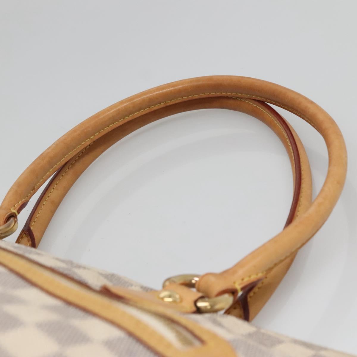 Louis Vuitton Saleya, White, Canvas, tote