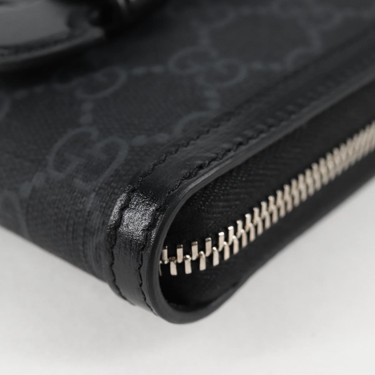 Gucci GG canvas, Black, Canvas, shoulder