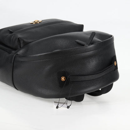 Versace Medusa, Black, Leather, backpack
