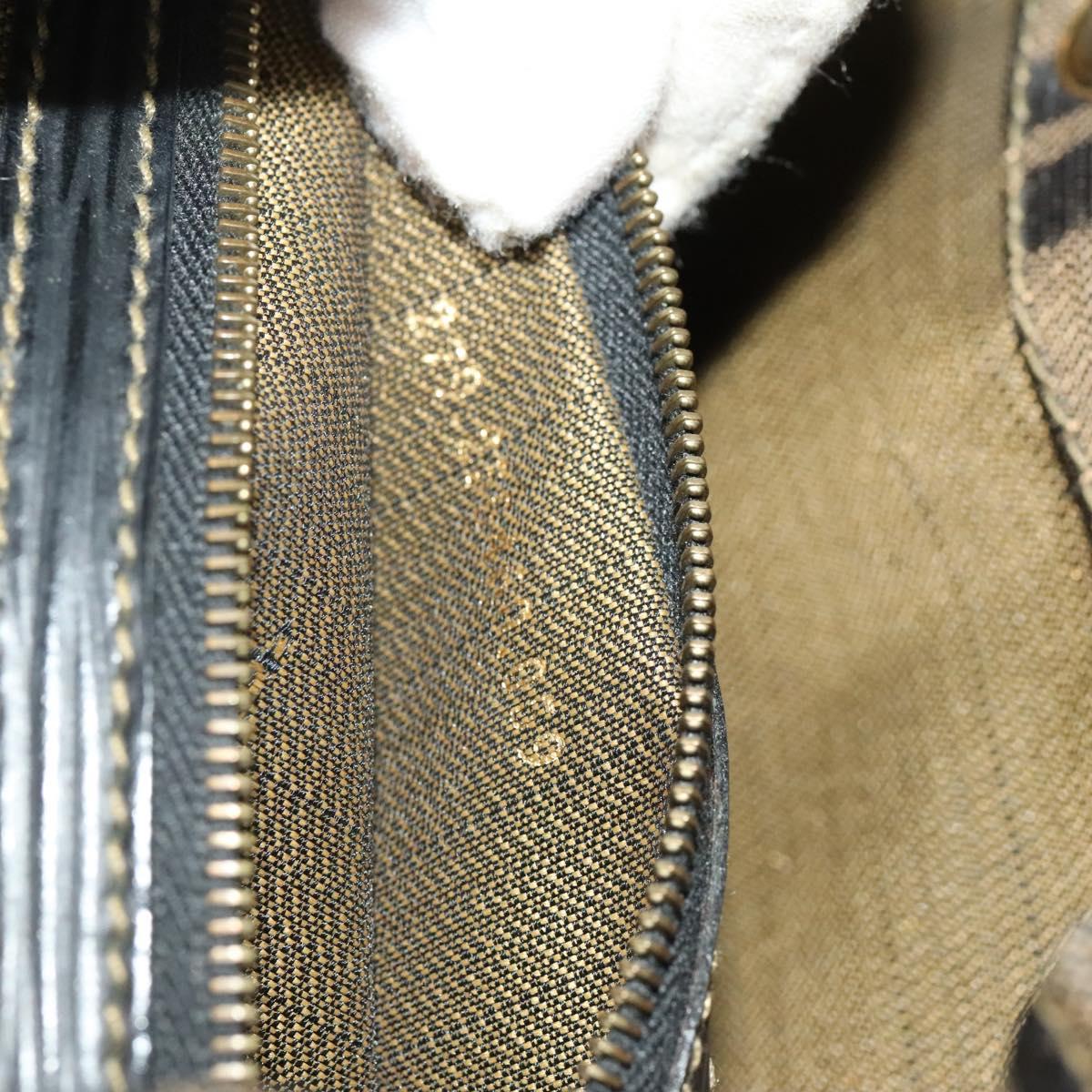 Fendi Zucca, Brown, Canvas, backpack