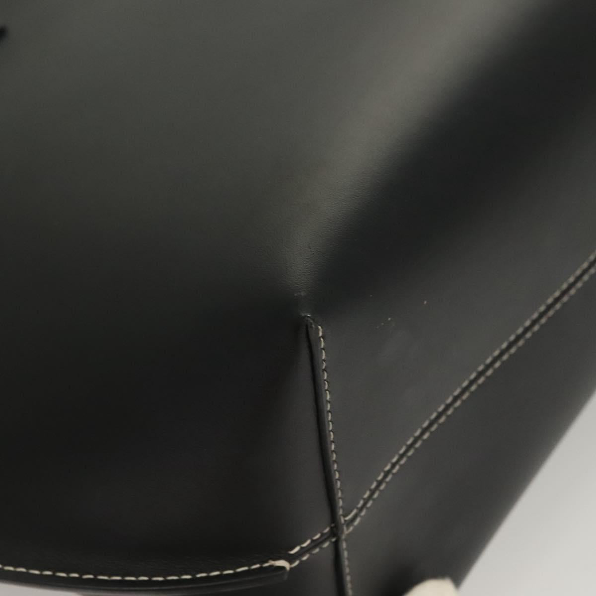 Burberry TB, Black, Leather, tote