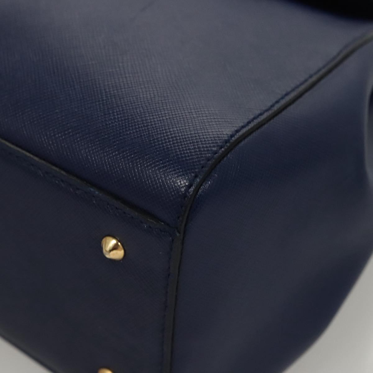 Prada Cleo, Navy, Leather, clutch