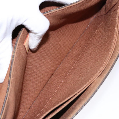Louis Vuitton Marelle, Brown, Canvas, shoulder