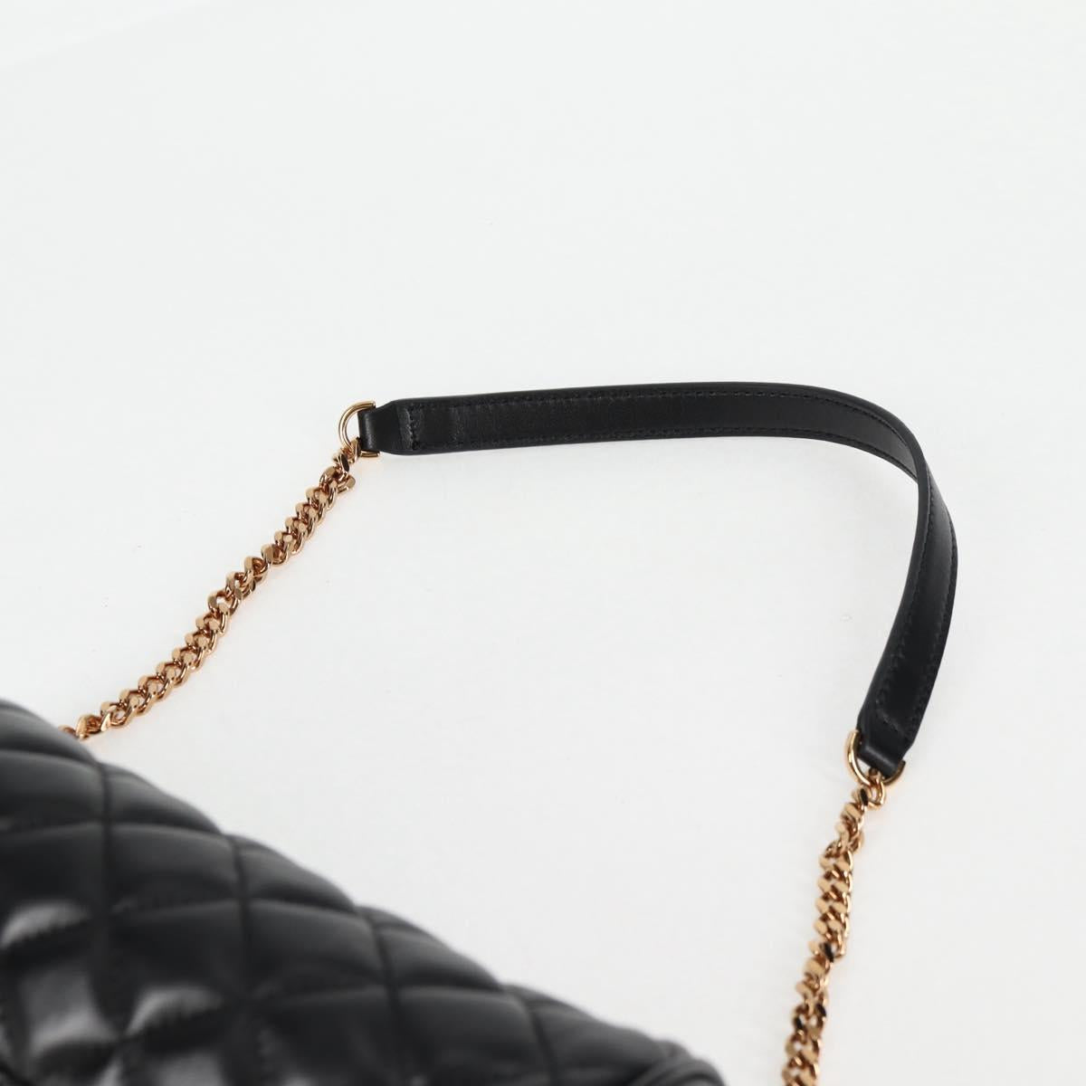 Versace Medusa, Black, Leather, shoulder