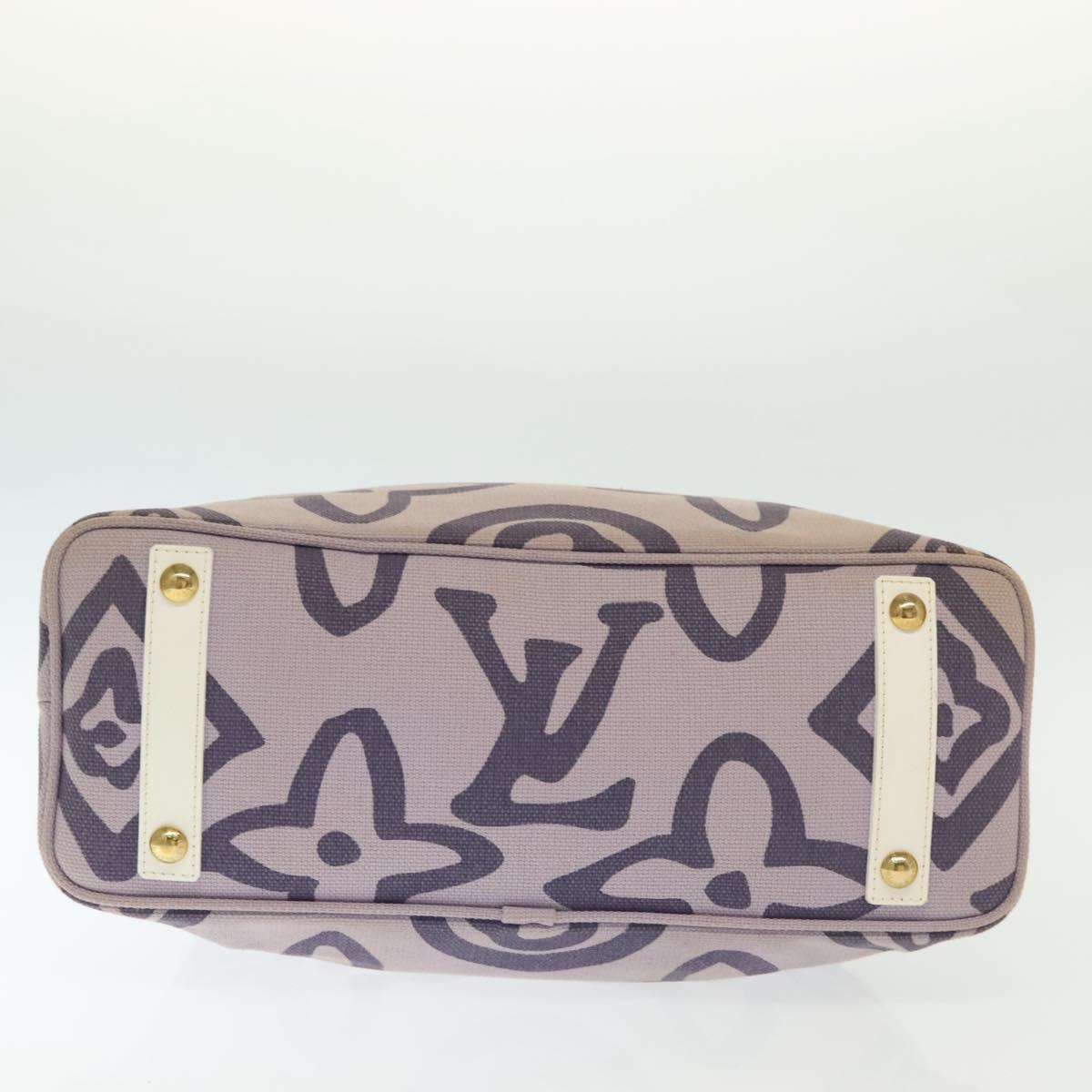 Louis Vuitton Tahitienne, Purple, Canvas, shoulder