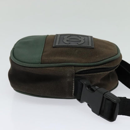 Chanel Sport line, Brown, Canvas, shoulder