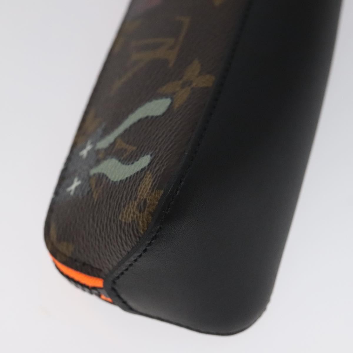 Louis Vuitton Elizabeth, Brown, Canvas, wallet