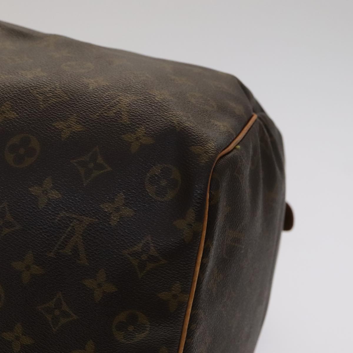 Louis Vuitton Keepall 60, Brown, Canvas, travel