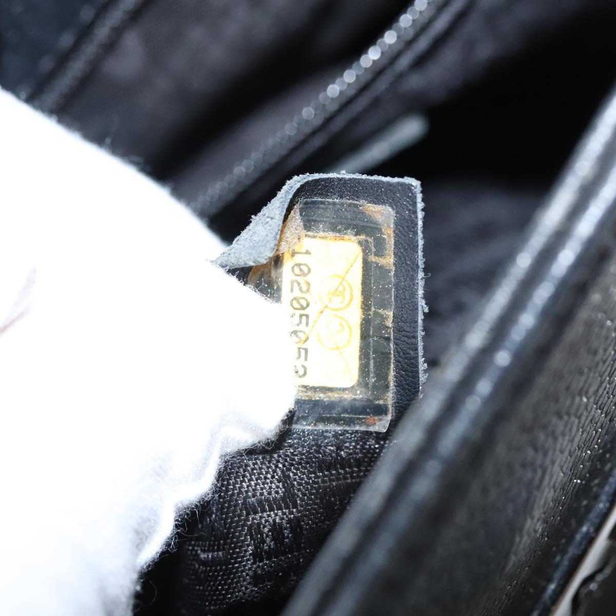 Chanel Chocolate bar, Black, Leather, tote