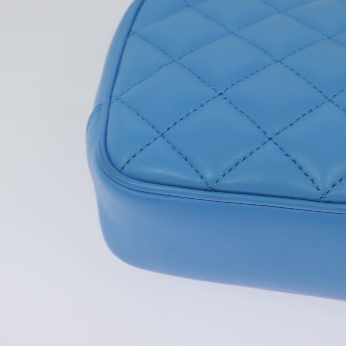 Versace Medusa, Blue, Leather, shoulder