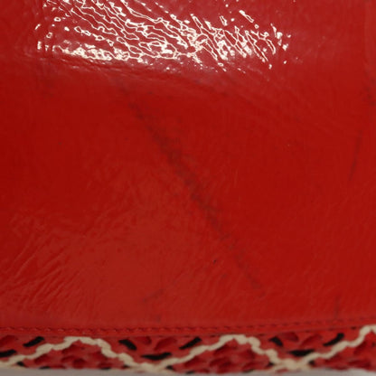 Chanel Mademoiselle, Red, Leather, shoulder