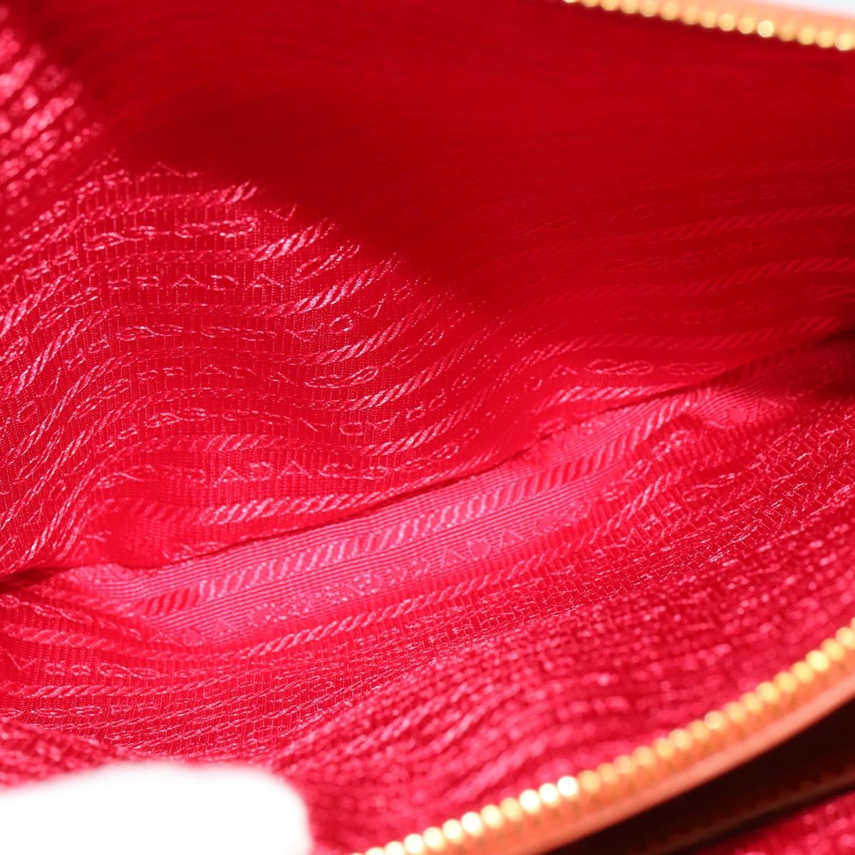 Prada Galleria, Orange, Leather, handbag