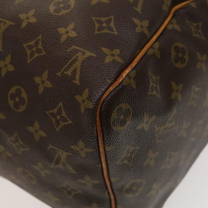 Louis Vuitton Keepall 45, Brown, Canvas, travel