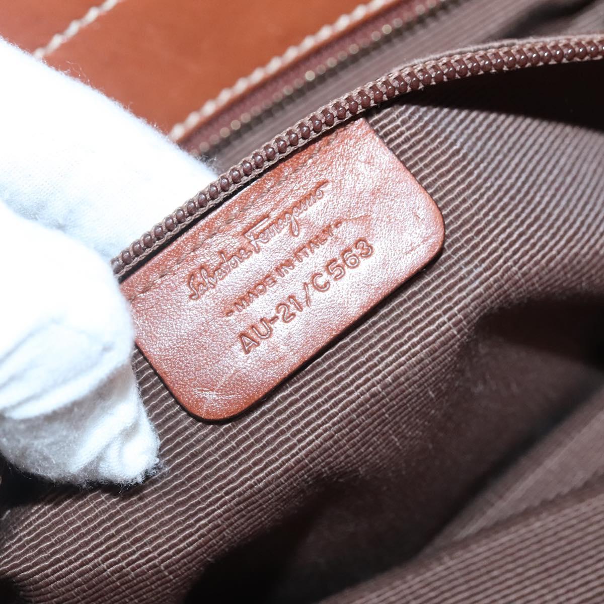 Salvatore Ferragamo Gancini Zip Pouch Leather, MULTICOLOUR, NYLON, Clutche & pouche