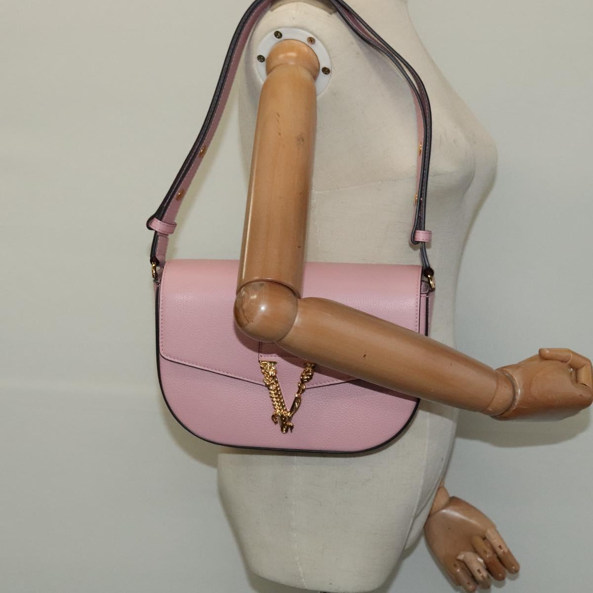 Versace Medusa, Pink, Leather, shoulder