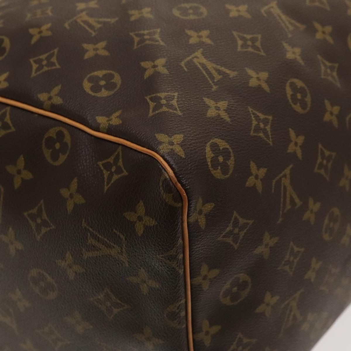 Louis Vuitton Keepall 60, Brown, Canvas, travel