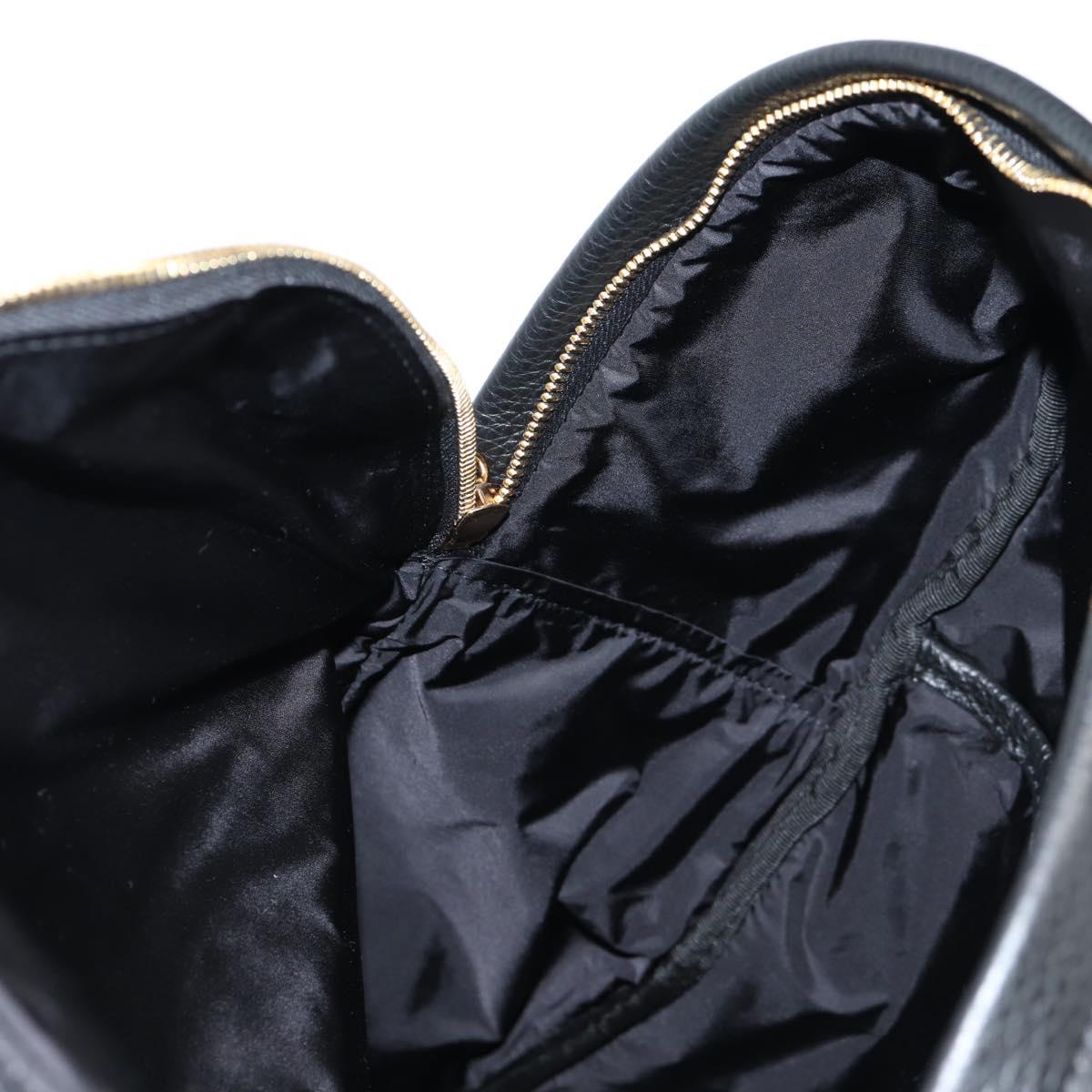 Versace Medusa, Black, Leather, backpack