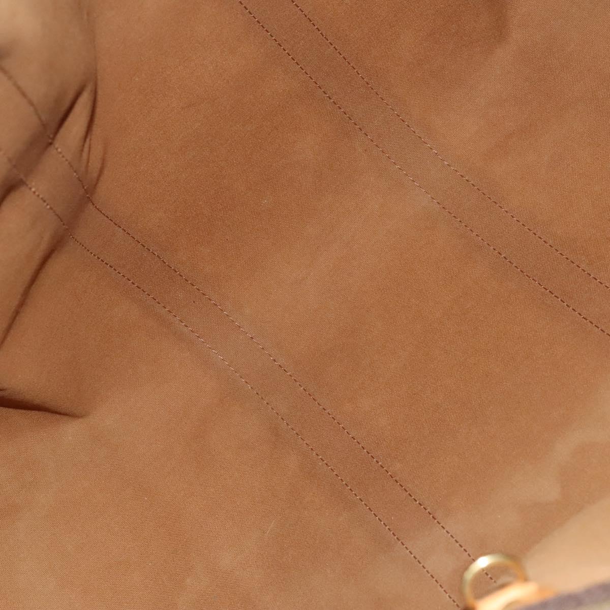 Louis Vuitton Keepall 55, Brown, Canvas, travel