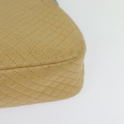 Chanel Bubble Quilt, Beige, Leather, shoulder