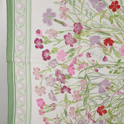 Hermes Carré 90 Silk multicolor, GREEN, SILK, Scarve & shawl