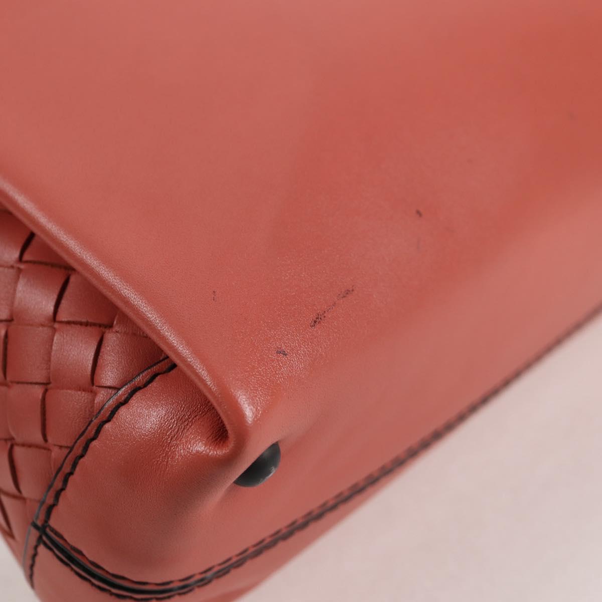 Bottega Veneta Piazza, Pink, Leather, handbag