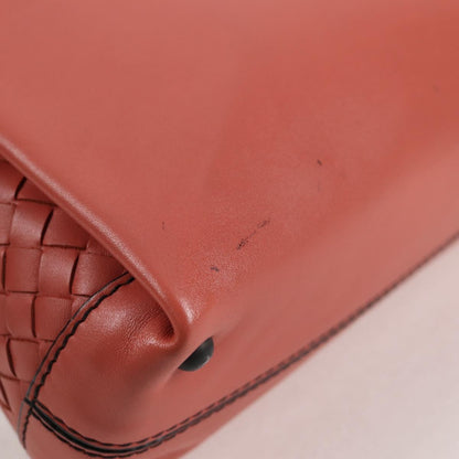 Bottega Veneta Piazza, Pink, Leather, handbag