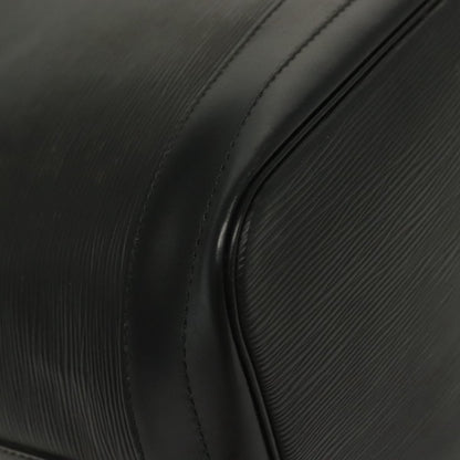 Louis Vuitton Noé, Black, Leather, shoulder