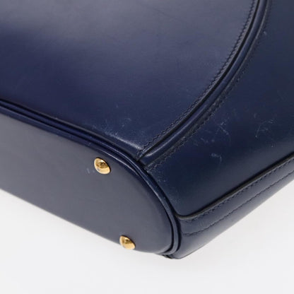 Hermès Ile De Shiki, Blue, Leather, handbag