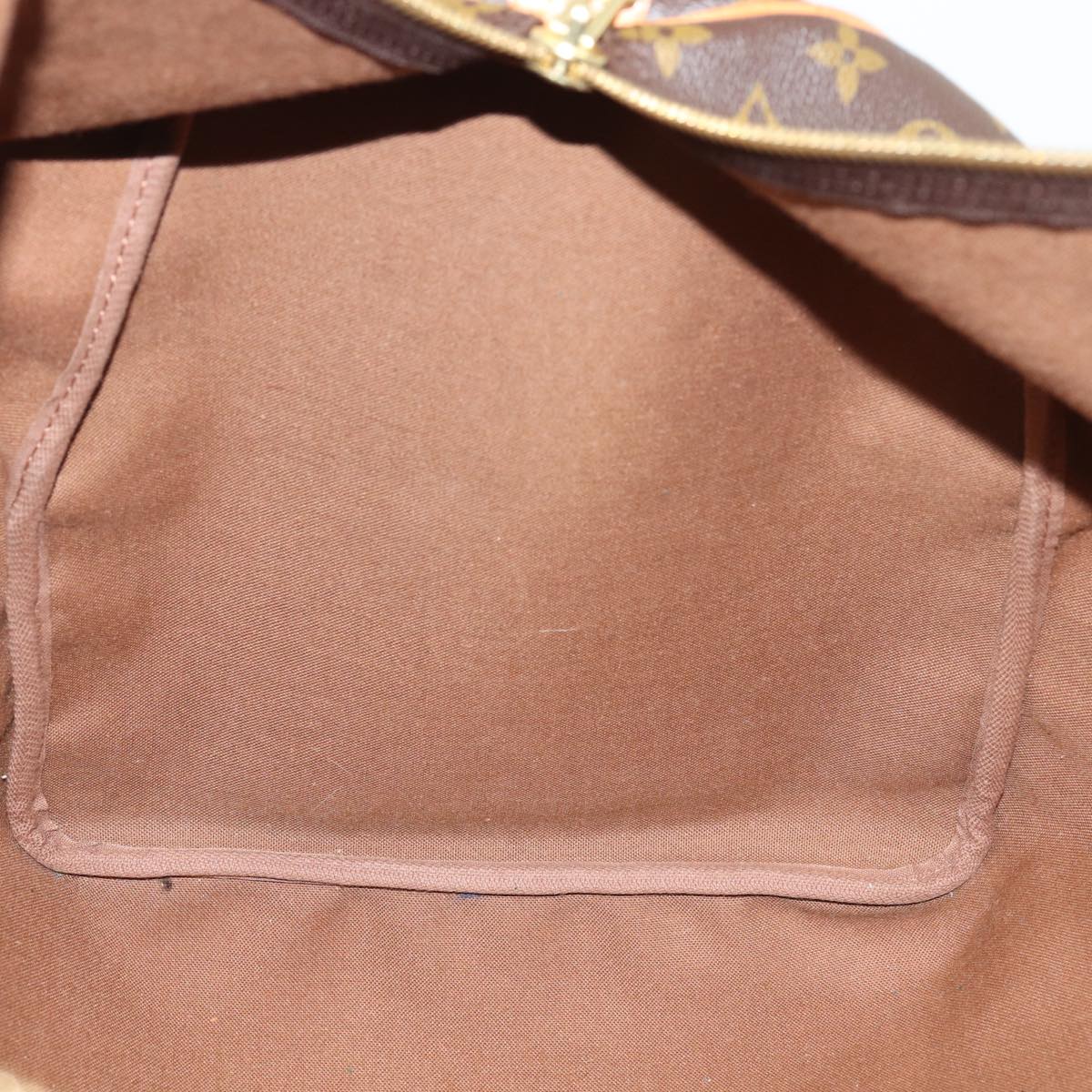 Louis Vuitton Keepall 60, Brown, Canvas, travel