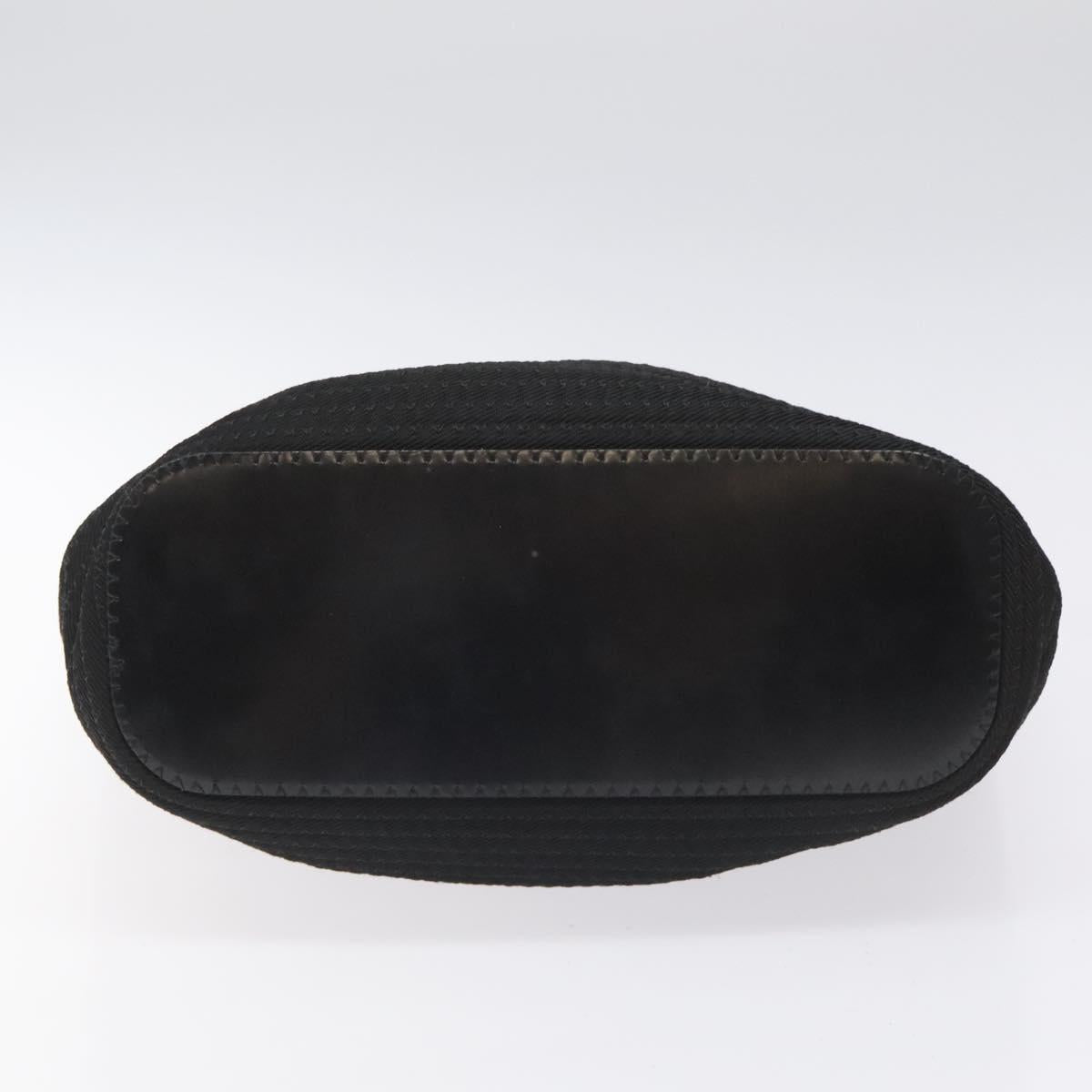 Gucci Bamboo, Black, Canvas, tote