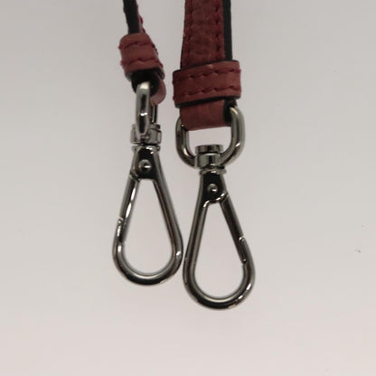Prada Twin Pocket, Burgundy, Leather, handbag