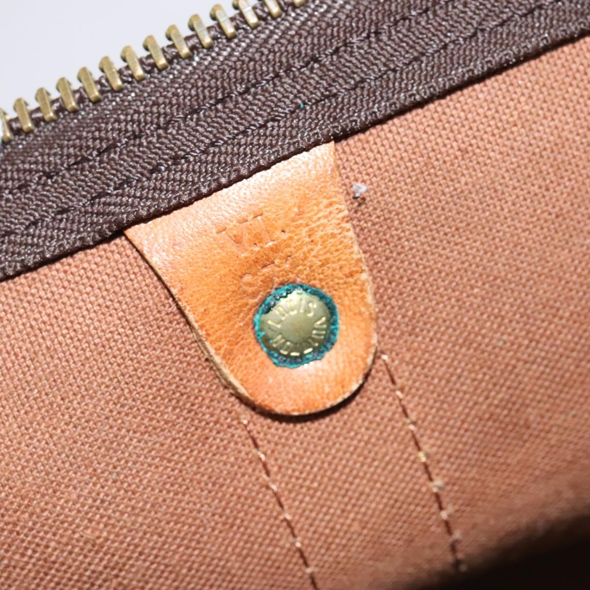 Louis Vuitton Keepall 50, Brown, Canvas, travel